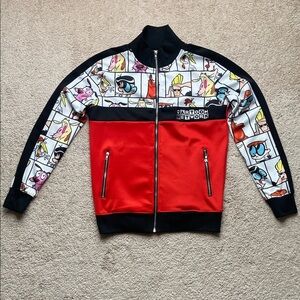 Cartoon Network Red and Black Character Jacket
